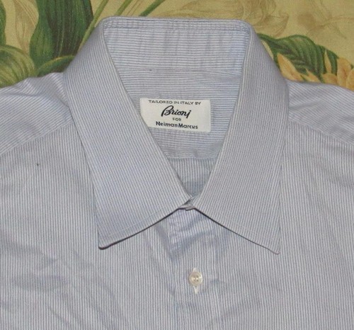 Brioni blue striped long - brioni,